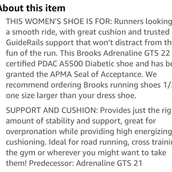 Brooks Women's Sneakers in Gray and Black - Picture 9 of 10